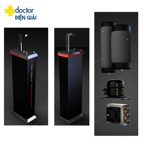 Cây nước nóng lạnh Comath CM-3200 + Máy lọc nước RO CM1G-5